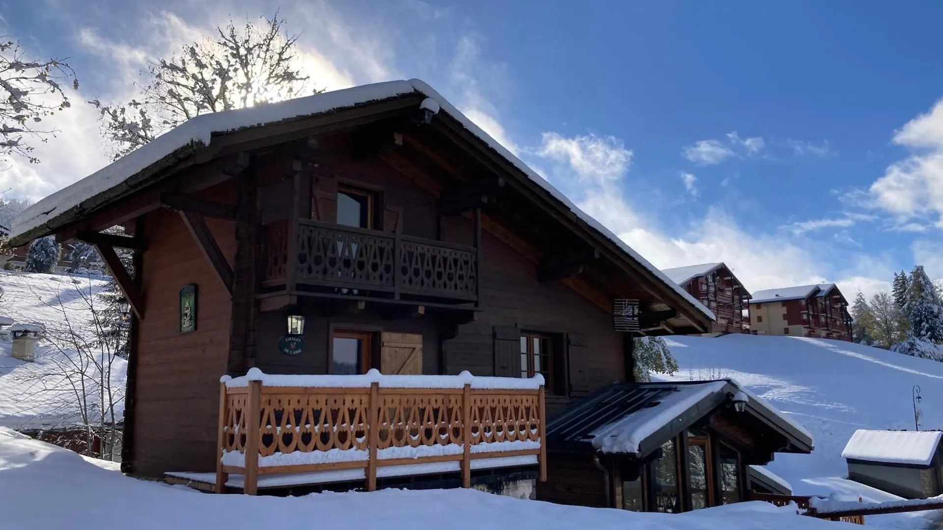 Chalet Moderne 4 Pers Avec Terrasse, Mezzanine Et Parking - Fr-1-505-186 Crest-Voland